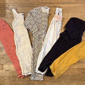 Toddler Girl Jumpsuit Bundle (6 Items) | 2T